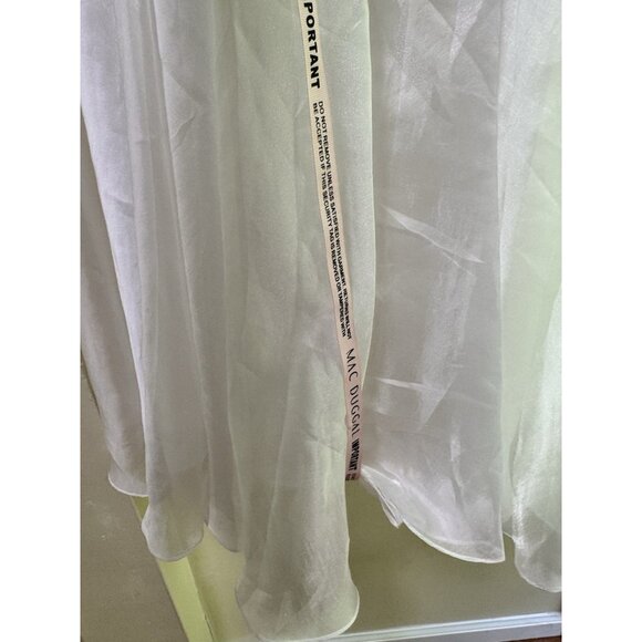 V-neckline Alluring Midi Dress by Mac Duggal 70165 Size 6 (See model pictures) - Picture 9 of 10